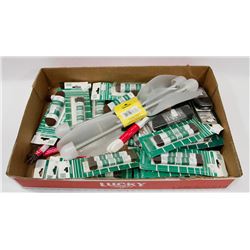 FLAT OF OVER 40 NEW PAIRS OF SHOE LACES AND