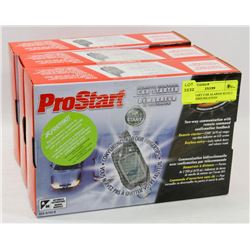 3 PRO START CAR ALARMS WITH 2 WAY COMMUNICATION