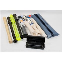 FLAT OF RECORDERS YAMAHA ALTO IVORY