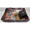 Image 1 : BOX OF ASSORTED INCLUDING, HEATER, SOAP DISPENSER