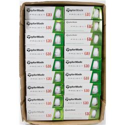 FLAT OF TAYLORMADE PROJECT A RECLAIMED GOLF BALLS.