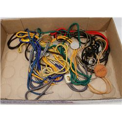 LOT OF 18 BOLO NECK TIES.