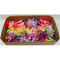 FLAT OF MY LITTLE PONY TOYS