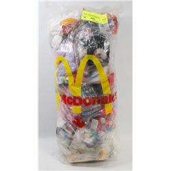 BAG OF MCDONALDS HAPPY MEAL TOYS