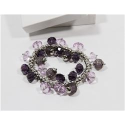 AMETHYST CRYSTAL BRACELET