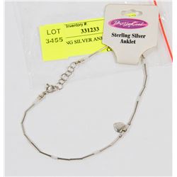 STERLING SILVER ANKLET