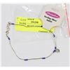 Image 1 : STERLING SILVER ANKLET