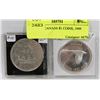 Image 1 : LOT OF 2 CANADA $1 COINS, 1949 AND 1967