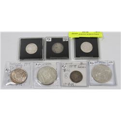 LOT OF ASSORTED WORLD COINS