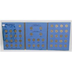 ALBUM OF BRITISH SIX PENCE COINS