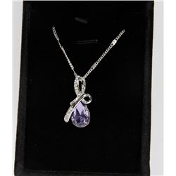 LIGHT VIOLET FASHION NECKLACE