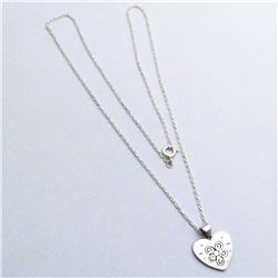 9) STERLING SILVER NECKLACE