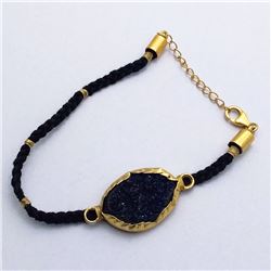 57) STERLING SILVER DRUZY BRACELET