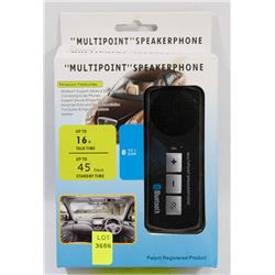 NEW BLUETOOTH MULTIPOINT CAR SPEAKERPHONE