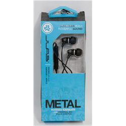 JLAB METAL RUGGED EARBUDS W/ UNIVERSAL MIC
