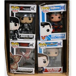 LOT OF 4 FUNKO POPS