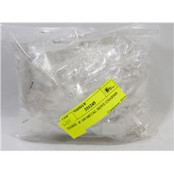 BAG OF 100 METAL DOVE CHARMS