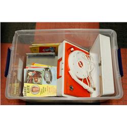 KIDS RECORD PLAYERS WITH RECORDS.