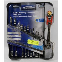 MAXIMUM DOUBLE COMBINATION WRENCH SET OF 12