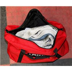 JEEP TOW KIT INCL RATCHET STRAPS, TOW HOOK.