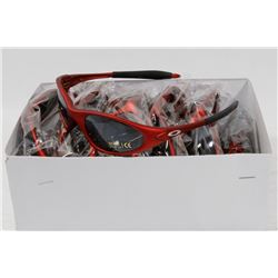 CASE OF OAKLEY STYLE SUNGLASSES