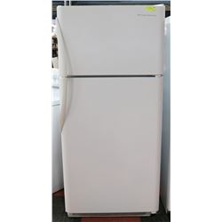 FRIGIDAIRE WHITE FRIDGE. 30"X30"x66".