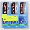 Image 1 : LOT OF 3 BETADYNE SORE THROAT SPRAY