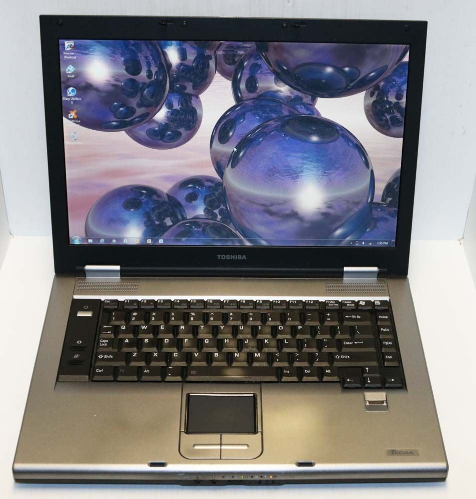 TOSHIBA TECRA WIN 7 PRO LAPTOP WITH AC ADAPTOR