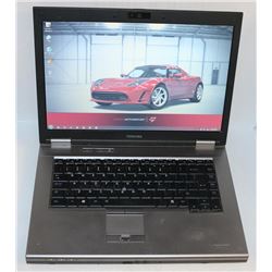 TOSHIBA TECRA WIN 7 PRO LAPTOP WITH AC ADAPTER