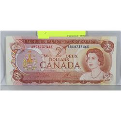 1974 CANADA $2 BILL