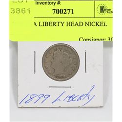1899 USA LIBERTY HEAD NICKEL