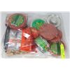 Image 1 : BAG OF ASSORTED FIRE DISCS SURVIVAL CANDLE AND
