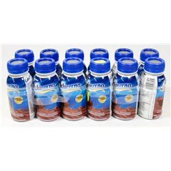12 BOTTLES OF GLUCERNA CHOCOLATE MEAL REPLACEMENT
