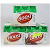 Image 1 : LOT OF 18 CHOCOLATE BOOST HIGH PROTEIN 237ML