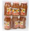 Image 1 : LOT OF 6 SMUCKERS ORANGE MARMALADE.