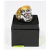 Image 1 : NEW DONALD TRUMP HEAVY RING WITH GOLD TONE