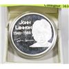 Image 1 : JOHN LENNON 1940-1980 SILVER COMMEMORATIVE COIN