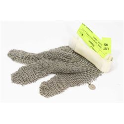 CHAIN MAIL MEAT CUTTERS, LEFT HAND GLOVE, MADE