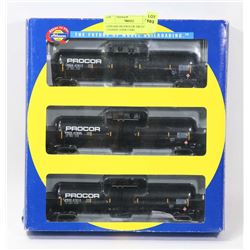 ATHEARN HO PROCOR 30K GALLON ETHANOL TANK CARS