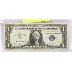 1957 USA $1 SILVER CERTIFICATE