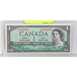 GEM UNC 1954 $1 BILL