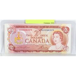 1974 CANADA $2 BILL