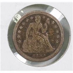 1859 USA SEATED LIBERTY DIME