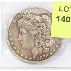 ON CHOICE - REPLICA US MORGAN SILVER DOLLAR 1878