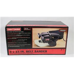 24) CRAFTSMAN 3X21" BELT SANDER.