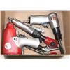 Image 1 : 4) BOX OF ASSORTED AIR TOOLS.