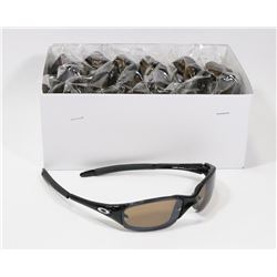 BOX OF OAKLEY STYLE SMOKE BLACK DESIGNER