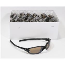 BOX OF OAKLEY STYLE SMOKE BLACK DESIGNER
