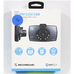 SCOSCHE 1080P HD DASH CAMERA W/ NIGHT VISION