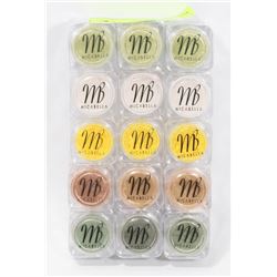15 NEW MICABELLA NATURAL MINERAL EYE SHADOW POWDER